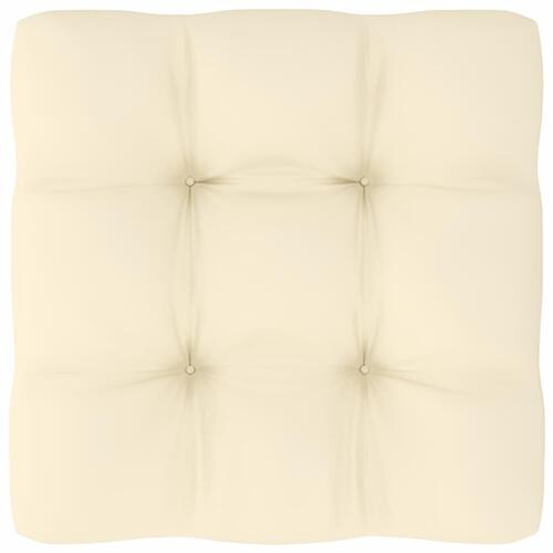 Pallehynder 2 stk. stof cremefarvet