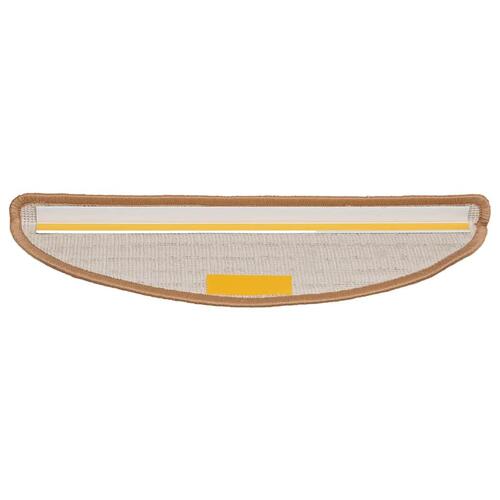 Trappemåtter 20 stk. 56x17x3 cm beige