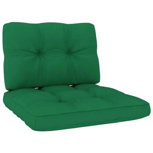 Pallehynder 2 stk. stof grøn