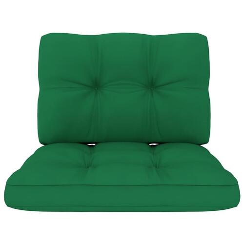 Pallehynder 2 stk. stof grøn