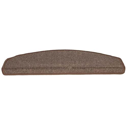 Trappemåtter 20 stk. 65x24x4 cm mørkebrun