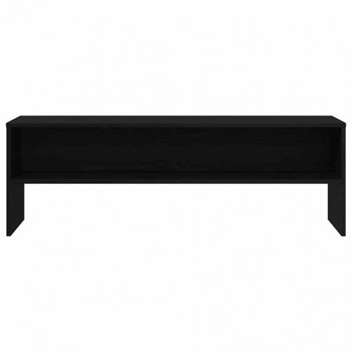 TV-bord 120 x 40 x 40 cm i sort egetræsfarve