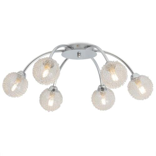Loftslampe med 6 LED-pærer G9 240 W