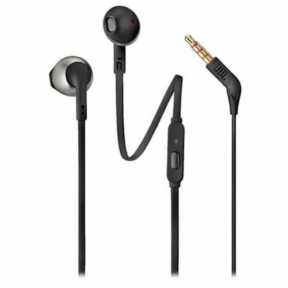 Hovedtelefoner med mikrofon JBL Tune 205 Sort