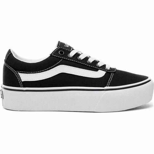 Kvinde Casual Sneakers Vans WM Ward Platform Sort 34.5