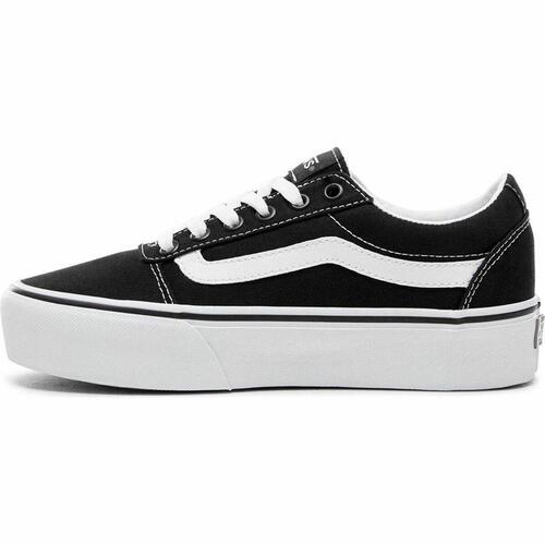 Kvinde Casual Sneakers Vans WM Ward Platform Sort 34.5