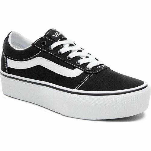 Kvinde Casual Sneakers Vans WM Ward Platform Sort 34.5
