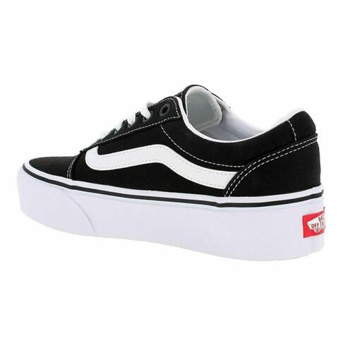 Kvinde Casual Sneakers Vans WM Ward Platform Sort 34.5