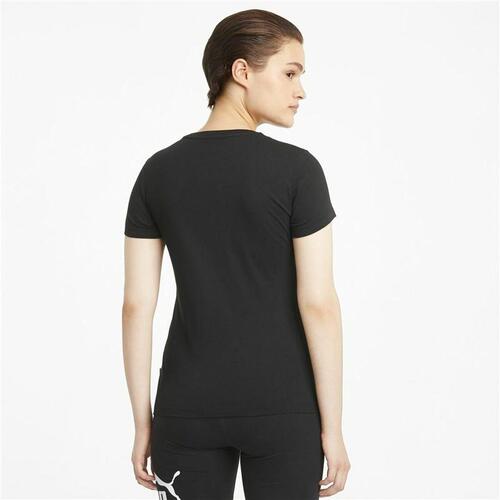 Kortærmet T-shirt til Mænd Puma 586774 01 Sort (1 enheder)