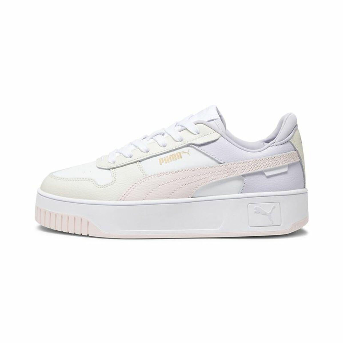 Kvinde Casual Sneakers Puma Carina Street Hvid 38