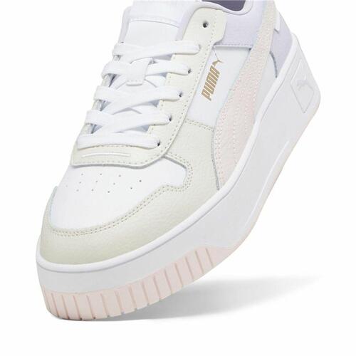 Kvinde Casual Sneakers Puma Carina Street Hvid 38