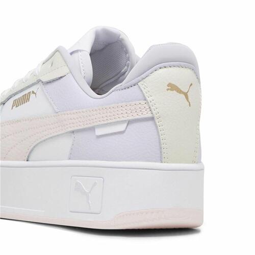Kvinde Casual Sneakers Puma Carina Street Hvid 38