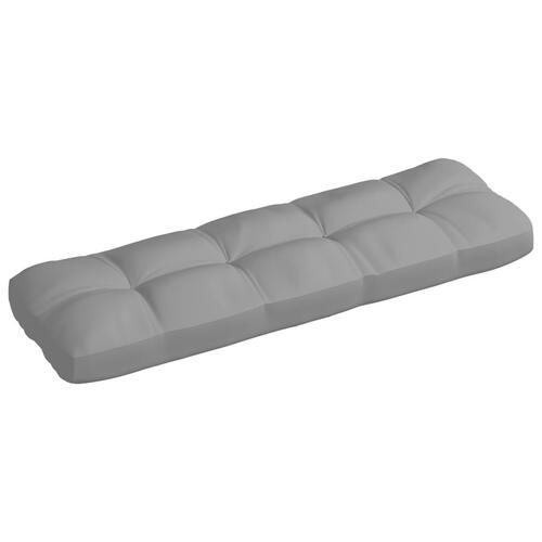 Pallehynde 120x40x12 cm stof grå