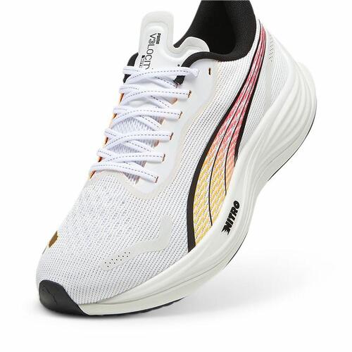 Løbesko til voksne Puma Velocity Nitro 3 Hvid 40