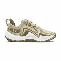 Basketballsko til voksne Under Armour Spawn 6 Camo Oliven Lys brun 43