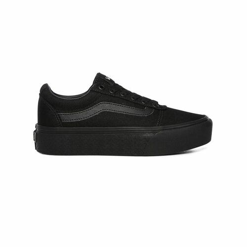 Kvinde Casual Sneakers Vans Ward Platform Sort 35