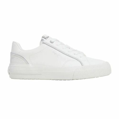 Kvinde Casual Sneakers Pepe Jeans Allen Twin Hvid 37