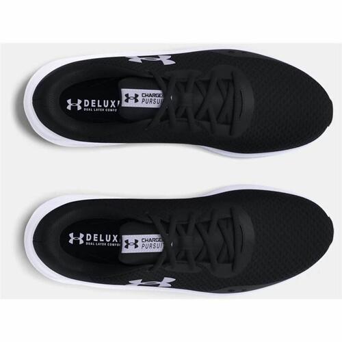 Løbesko til voksne Under Armour Charged Pursuit 3 Sort 35.5