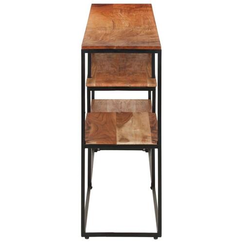 Skænk 150x30x75 cm massivt akacietræ