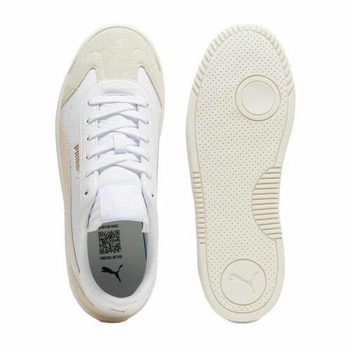 Kvinde Casual Sneakers Puma Puma Club 5v5 D Hvid 36