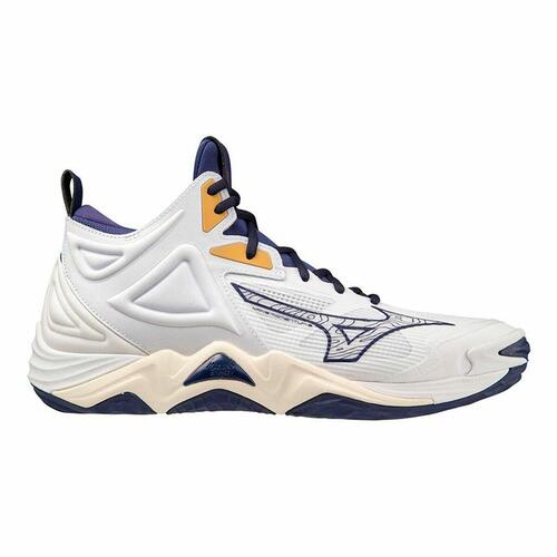 Herre sneakers Mizuno Wave Momentum 3 Mid Hvid Volleyball 46.5