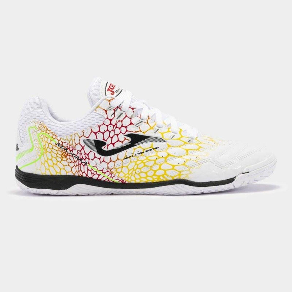 Joma Sport Maxima 2442 indendørs fodboldstøvler - Hvid, str. 44