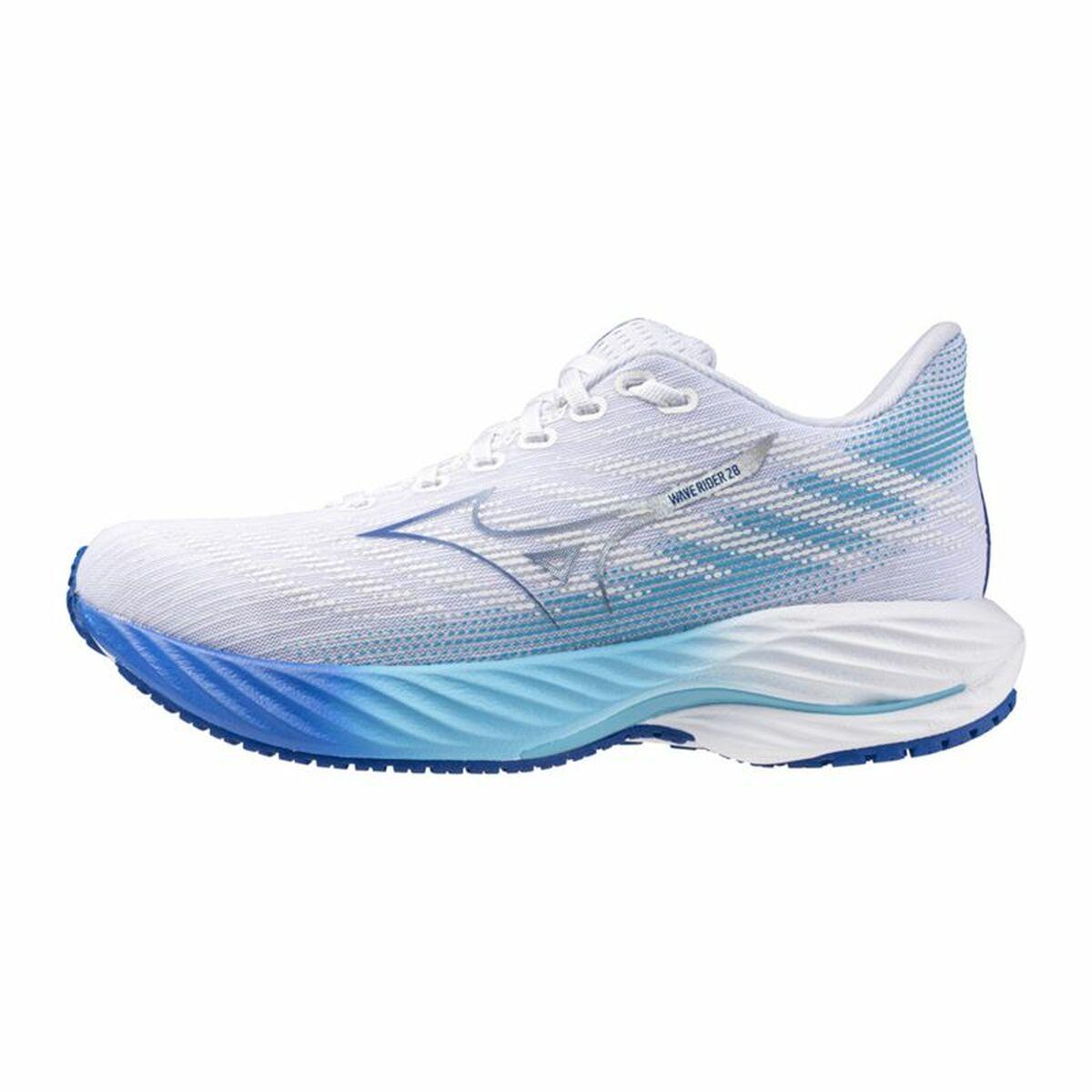 Løbesko til voksne Mizuno Wave Rider 28 Hvid 36.5