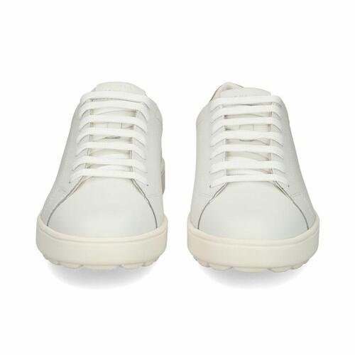 Kvinde Casual Sneakers Geox Spherica Ecub-1 Hvid 36