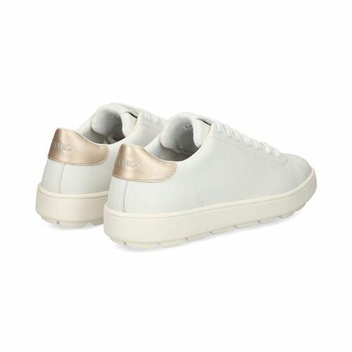 Kvinde Casual Sneakers Geox Spherica Ecub-1 Hvid 36