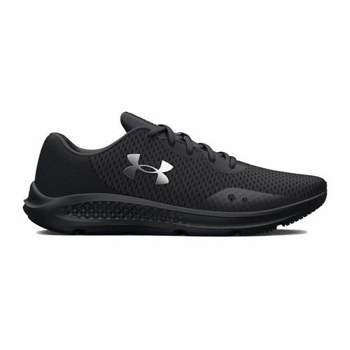 Løbesko til voksne Under Armour Charged Pursuit Sort 35.5