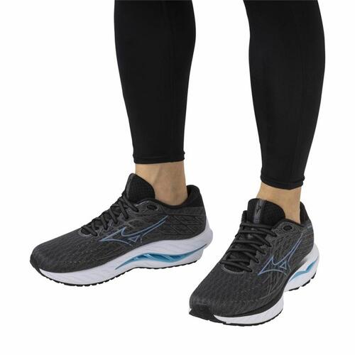 Løbesko til voksne Mizuno Wave Inspire 20 Sort 44.5