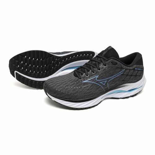 Løbesko til voksne Mizuno Wave Inspire 20 Sort 46.5