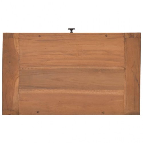 Sengebord 50x30x35 cm massivt teaktræ