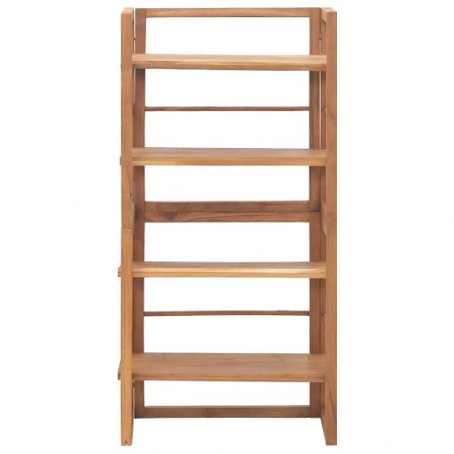 Reol 60x30x120 cm massivt teaktræ