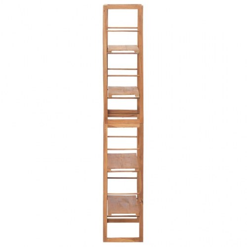 Reol 60x30x180 cm massivt teaktræ