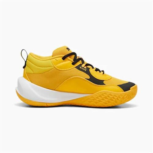 Basketballsko til børn Puma Playmaker Pro Gul 39
