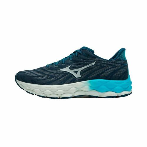 Løbesko til voksne Mizuno Wave Sky 8 Blå Grå 40.5