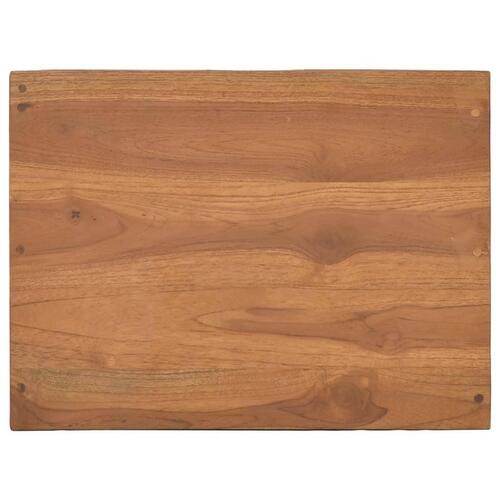 Opbevaringsskab 40x30x76 cm massivt teaktræ