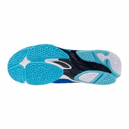 Herre sneakers Mizuno Wave Lightning Z8 Mid Blå Volleyball 43