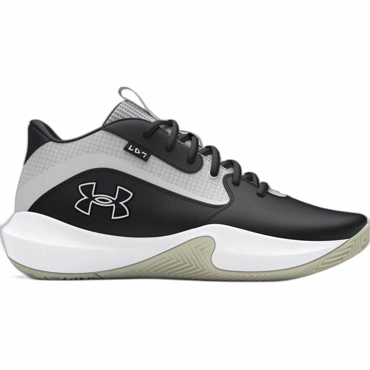 Basketballsko til voksne Under Armour Lockdown 7 Sort 46