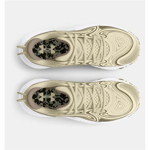 Basketballsko til voksne Under Armour Spawn 6 Camo Oliven Lys brun 45