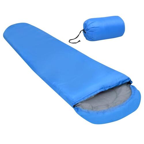 Sovepose 850 g 15 °C blå