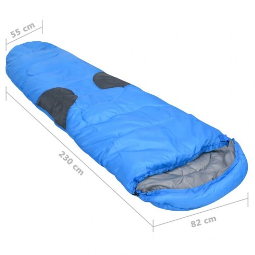 Sovepose 1400 g -5 °C blå