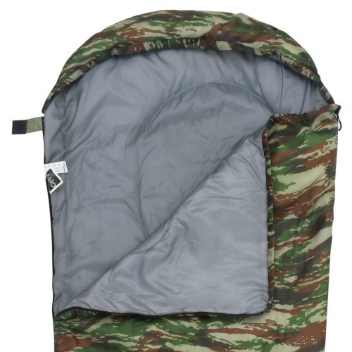 Sovepose til børn 670 g 10 °C mumieformet camouflagedesign