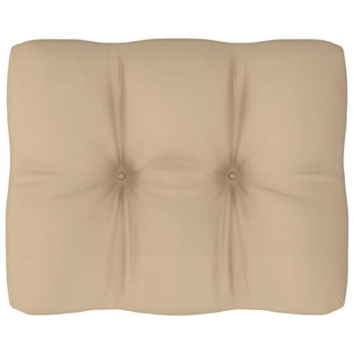 Pallehynde 50x40x12 cm stof beige