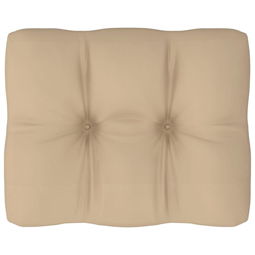 Pallehynde 50x40x12 cm stof beige