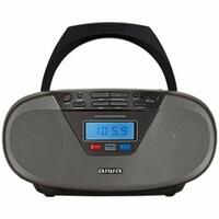 CD/MP3-afspiller Aiwa BBTU-400BK Hvid Sort