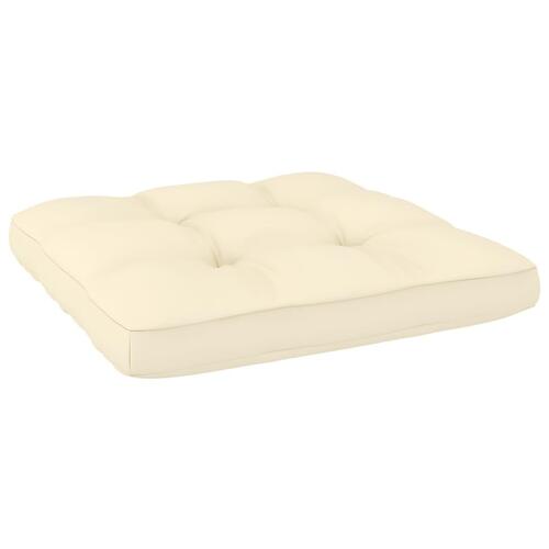 Pallehynder 2 stk. stof cremefarvet