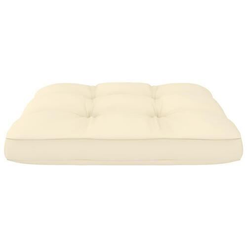 Pallehynder 2 stk. stof cremefarvet