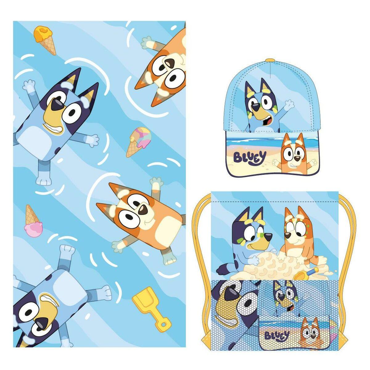 badelagen Bluey Blå